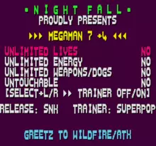Image n° 3 - screenshots  : Mega Man 7